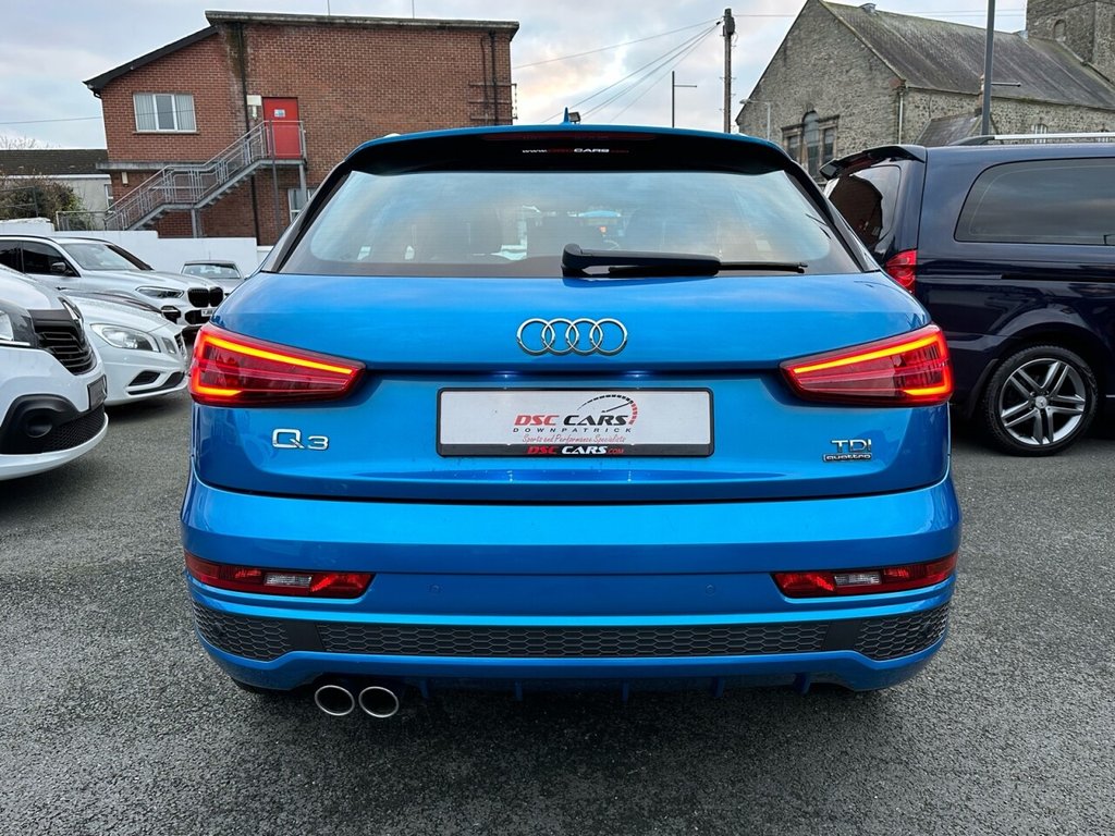 USED 2017 AUDI Q3 2.0 TDI QUATTRO S LINE EDITION 5d 148 BHP 4X4 QUATTRO