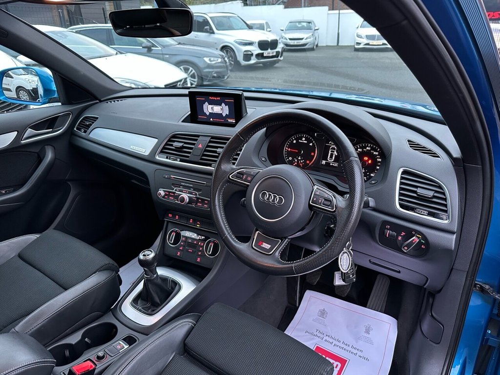 USED 2017 AUDI Q3 2.0 TDI QUATTRO S LINE EDITION 5d 148 BHP 4X4 QUATTRO