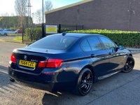 USED 2014 64 BMW 5 SERIES 2.0 520D M SPORT 4d 188 BHP 