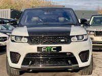 USED 2016 16 LAND ROVER RANGE ROVER SPORT 5.0 V8 SVR 5d 543 BHP **Yulong Pearl White - Stunning Example** 
