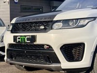 USED 2016 16 LAND ROVER RANGE ROVER SPORT 5.0 V8 SVR 5d 543 BHP **Yulong Pearl White - Stunning Example** 