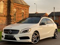 USED 2014 64 MERCEDES-BENZ A-CLASS 2.1 A220 CDI BLUEEFFICIENCY AMG SPORT 5d 170 BHP 
