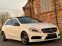 USED 2014 64 MERCEDES-BENZ A-CLASS 2.1 A220 CDI BLUEEFFICIENCY AMG SPORT 5d 170 BHP 