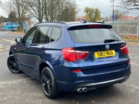 USED 2012 12 BMW X3 3.0 XDRIVE30D M SPORT 5d 255 BHP 
