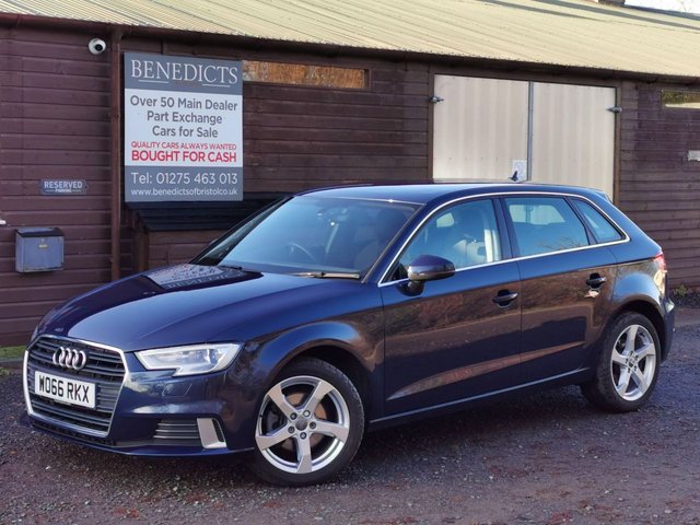 2017 66 Audi A3 1.6 TDI SPORT 5d 109 BHP