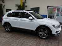 USED 2019 19 VOLKSWAGEN TIGUAN 1.5 SEL TSI EVO DSG 5d 148 BHP SAT NAV PANORAMIC SUNROOF PARKING SENSORS 1 OWNER 6 MONTHS GOLD WARRANTY