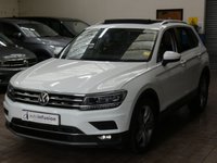 USED 2019 19 VOLKSWAGEN TIGUAN 1.5 SEL TSI EVO DSG 5d 148 BHP SAT NAV PANORAMIC SUNROOF PARKING SENSORS 1 OWNER 6 MONTHS GOLD WARRANTY