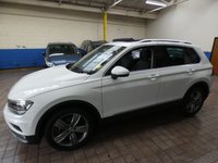 USED 2019 19 VOLKSWAGEN TIGUAN 1.5 SEL TSI EVO DSG 5d 148 BHP SAT NAV PANORAMIC SUNROOF PARKING SENSORS 1 OWNER 6 MONTHS GOLD WARRANTY