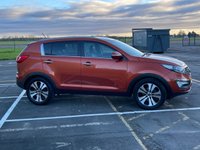 USED 2012 12 KIA SPORTAGE 1.7 CRDI 3 SAT NAV 5d 114 BHP PAN ROOF, HEATED LEATHER, NAV