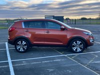 USED 2012 12 KIA SPORTAGE 1.7 CRDI 3 SAT NAV 5d 114 BHP PAN ROOF, HEATED LEATHER, NAV