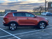USED 2012 12 KIA SPORTAGE 1.7 CRDI 3 SAT NAV 5d 114 BHP PAN ROOF, HEATED LEATHER, NAV