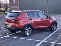 USED 2012 12 KIA SPORTAGE 1.7 CRDI 3 SAT NAV 5d 114 BHP PAN ROOF, HEATED LEATHER, NAV