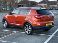 USED 2012 12 KIA SPORTAGE 1.7 CRDI 3 SAT NAV 5d 114 BHP PAN ROOF, HEATED LEATHER, NAV