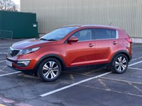 USED 2012 12 KIA SPORTAGE 1.7 CRDI 3 SAT NAV 5d 114 BHP PAN ROOF, HEATED LEATHER, NAV