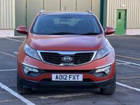 USED 2012 12 KIA SPORTAGE 1.7 CRDI 3 SAT NAV 5d 114 BHP PAN ROOF, HEATED LEATHER, NAV