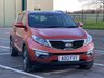USED 2012 12 KIA SPORTAGE 1.7 CRDI 3 SAT NAV 5d 114 BHP PAN ROOF, HEATED LEATHER, NAV