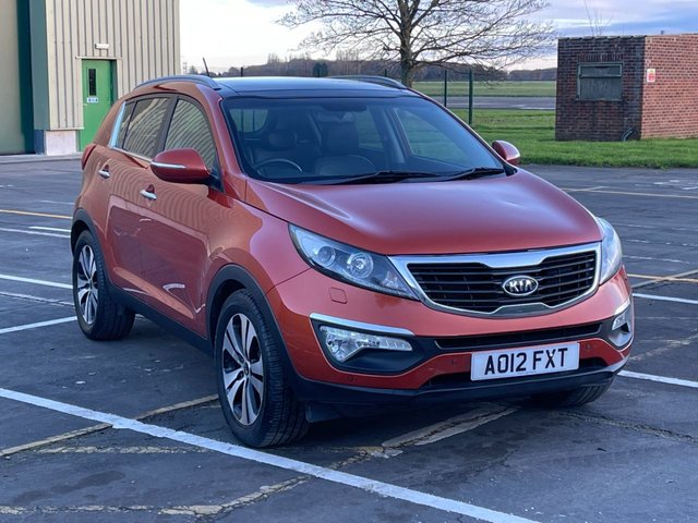 2012 12 Kia Sportage 1.7 CRDI 3 SAT NAV 5d 114 BHP