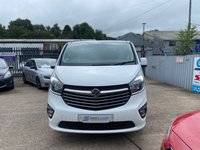 USED 2017 17 VAUXHALL VIVARO 1.6 L2H1 2900 SPORTIVE CDTI 120 BHP SPARES OR REPAIR