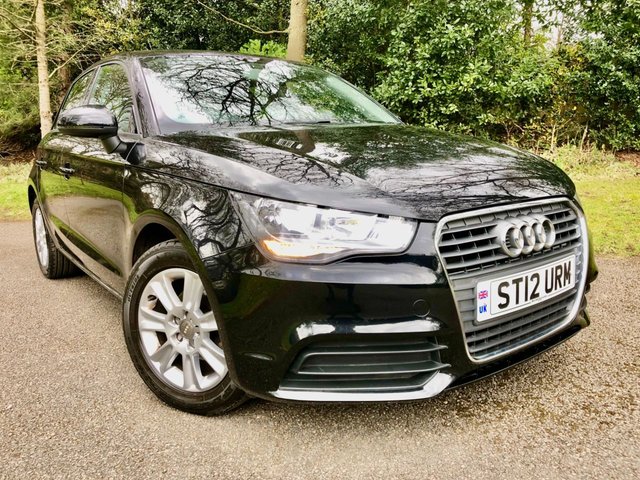 2012 12 Audi A1 1.2 SPORTBACK TFSI SE 5d 86 BHP ONLY 1 OWNER//X12 AUDI MAIN DEALER/SPECIALIST SERVICE STAMPS//30 POUND ROAD TAX//REMOTE CENTRAL LOCKING\\\STUNNING SERVICE HISTORY//JUST SERVICED WITH X2 NEW TYRES ,EXHAUST AND NEW MOT JUST DONE