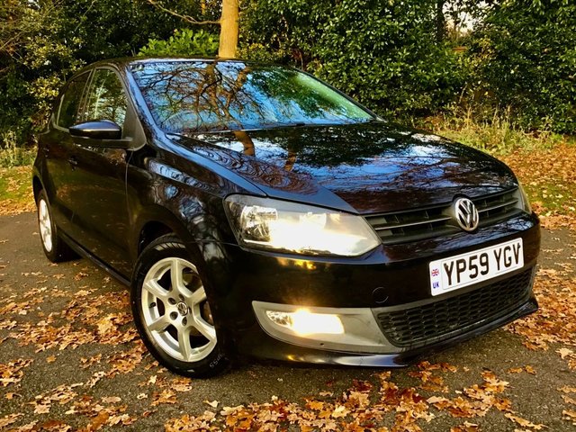 2010 59 Volkswagen Polo 1.2 MODA A/C 5d 70 BHP AIRCON//ALLOYS//X4 AIRBAGS//REMOTE CENTRAL LOCKING//FRONT FOG LIGHTS//X4 ELECTRIC WINDOWS AND MIRRORS//AUX-IN//PRIVICEY GLASS