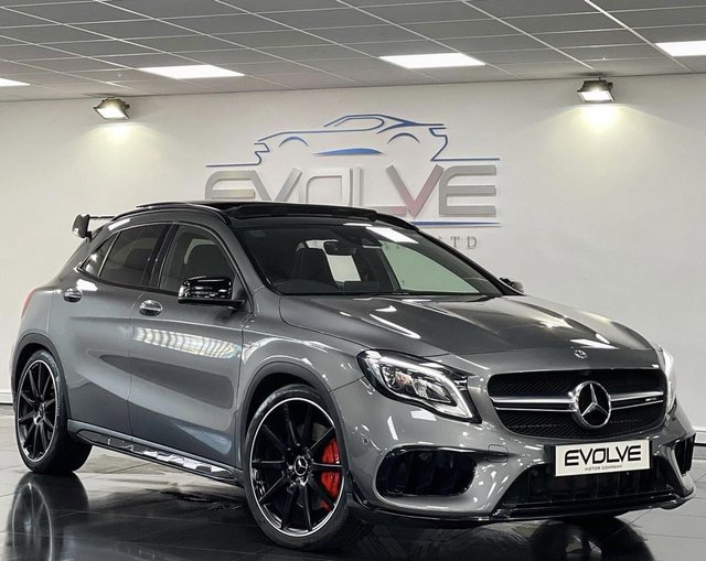 2018 68 Mercedes-Benz Gla-Class 2.0 GLA45 AMG 4MATIC 5d 360 BHP