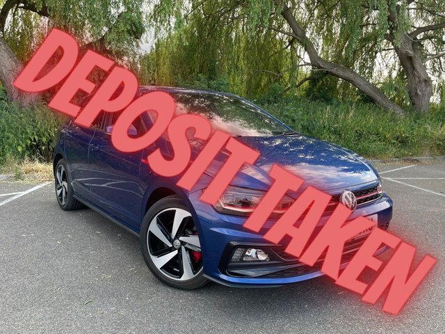 2019 19 VOLKSWAGEN POLO 2.0 GTI PLUS TSI DSG 5d 198 BHP APPLE CARPLAY ADAPTIVE CRUISE CONTROL, KEYLESS, TINTED WINDOWS, FOLDING DOOR MIRRORS Selected Features Electrically Foldable Door Mirrors - &pound;160.00 &pound;Cruise Control with Speed Limiter - &pound;290.00 &pound;Reef Blue - &pound;575.00 17in Alloy Wheels - Parker Body Coloured Bumpers and Side Sills Body Coloured Door Handles and Mirrors with Integrated Indicators Brake Calipers - Red Chrome Exhaust Twin Tailpipe Electric Windows - Front and Rear Front Assist with Pre-crash Preventive Occupant Protection