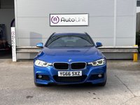 USED 2016 66 BMW 3 SERIES 2.0 320D XDRIVE M SPORT TOURING 5d 188 BHP REAR CAMERA + LED HEADLIGHTS + HEATED LEATHER + SAT NAV