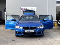 USED 2016 66 BMW 3 SERIES 2.0 320D XDRIVE M SPORT TOURING 5d 188 BHP REAR CAMERA + LED HEADLIGHTS + HEATED LEATHER + SAT NAV