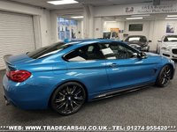 USED 2017 17 BMW 4 SERIES 3.0 440I M SPORT 2d 322 BHP UK DELIVERY FLAT FEE &pound;175*OVER 100 IMAGES ON OUR WEBSITE*BESPOKE FINANCE ARRANGED*PART EXCHANGE WELCOME*ALL VEHICLES HPI CLEAR