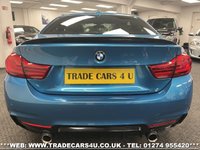 USED 2017 17 BMW 4 SERIES 3.0 440I M SPORT 2d 322 BHP UK DELIVERY FLAT FEE &pound;175*OVER 100 IMAGES ON OUR WEBSITE*BESPOKE FINANCE ARRANGED*PART EXCHANGE WELCOME*ALL VEHICLES HPI CLEAR