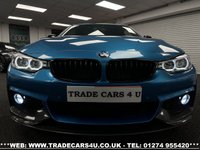 USED 2017 17 BMW 4 SERIES 3.0 440I M SPORT 2d 322 BHP UK DELIVERY FLAT FEE &pound;175*OVER 100 IMAGES ON OUR WEBSITE*BESPOKE FINANCE ARRANGED*PART EXCHANGE WELCOME*ALL VEHICLES HPI CLEAR