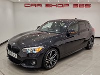 USED 2018 68 BMW 1 SERIES 1.5 118I (136 PS) M SPORT SHADOW EDITION AUTO ( EURO 6 ) S/S 5DR + NAV + HEATED LEATHERS + HARMAN KARDON + SHADOW PACK + CRUISE + MULTIMEDIA + L.E.D.S + PARK AID + PRIVACY + 18S 18S+LEDS+PARK+HEATED LEATHER+NAV+HARMAN KARDON+CRUISE