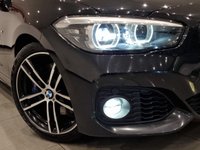 USED 2018 68 BMW 1 SERIES 1.5 118I (136 PS) M SPORT SHADOW EDITION AUTO ( EURO 6 ) S/S 5DR + NAV + HEATED LEATHERS + HARMAN KARDON + SHADOW PACK + CRUISE + MULTIMEDIA + L.E.D.S + PARK AID + PRIVACY + 18S 18S+LEDS+PARK+HEATED LEATHER+NAV+HARMAN KARDON+CRUISE