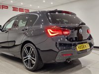USED 2018 68 BMW 1 SERIES 1.5 118I (136 PS) M SPORT SHADOW EDITION AUTO ( EURO 6 ) S/S 5DR + NAV + HEATED LEATHERS + HARMAN KARDON + SHADOW PACK + CRUISE + MULTIMEDIA + L.E.D.S + PARK AID + PRIVACY + 18S 18S+LEDS+PARK+HEATED LEATHER+NAV+HARMAN KARDON+CRUISE