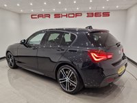 USED 2018 68 BMW 1 SERIES 1.5 118I (136 PS) M SPORT SHADOW EDITION AUTO ( EURO 6 ) S/S 5DR + NAV + HEATED LEATHERS + HARMAN KARDON + SHADOW PACK + CRUISE + MULTIMEDIA + L.E.D.S + PARK AID + PRIVACY + 18S 18S+LEDS+PARK+HEATED LEATHER+NAV+HARMAN KARDON+CRUISE