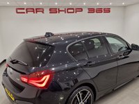 USED 2018 68 BMW 1 SERIES 1.5 118I (136 PS) M SPORT SHADOW EDITION AUTO ( EURO 6 ) S/S 5DR + NAV + HEATED LEATHERS + HARMAN KARDON + SHADOW PACK + CRUISE + MULTIMEDIA + L.E.D.S + PARK AID + PRIVACY + 18S 18S+LEDS+PARK+HEATED LEATHER+NAV+HARMAN KARDON+CRUISE