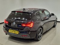 USED 2018 68 BMW 1 SERIES 1.5 118I (136 PS) M SPORT SHADOW EDITION AUTO ( EURO 6 ) S/S 5DR + NAV + HEATED LEATHERS + HARMAN KARDON + SHADOW PACK + CRUISE + MULTIMEDIA + L.E.D.S + PARK AID + PRIVACY + 18S 18S+LEDS+PARK+HEATED LEATHER+NAV+HARMAN KARDON+CRUISE