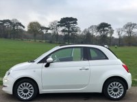USED 2017 66 FIAT 500C 1.2 LOUNGE 3d 69 BHP CONVERTABLE