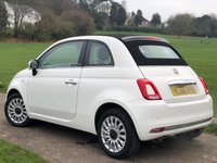 USED 2017 66 FIAT 500C 1.2 LOUNGE 3d 69 BHP CONVERTABLE