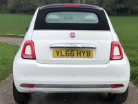 USED 2017 66 FIAT 500C 1.2 LOUNGE 3d 69 BHP CONVERTABLE