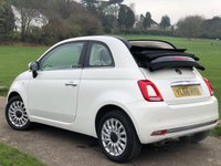 USED 2017 66 FIAT 500C 1.2 LOUNGE 3d 69 BHP CONVERTABLE