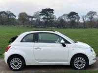 USED 2017 66 FIAT 500C 1.2 LOUNGE 3d 69 BHP CONVERTABLE