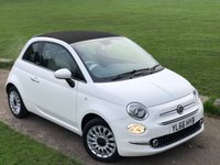 USED 2017 66 FIAT 500C 1.2 LOUNGE 3d 69 BHP CONVERTABLE