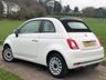 USED 2017 66 FIAT 500C 1.2 LOUNGE 3d 69 BHP CONVERTABLE