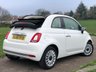 USED 2017 66 FIAT 500C 1.2 LOUNGE 3d 69 BHP CONVERTABLE