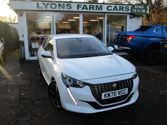 2020 70 Peugeot 208 1.2 PURETECH ALLURE PREMIUM S/S 5d 100 BHP