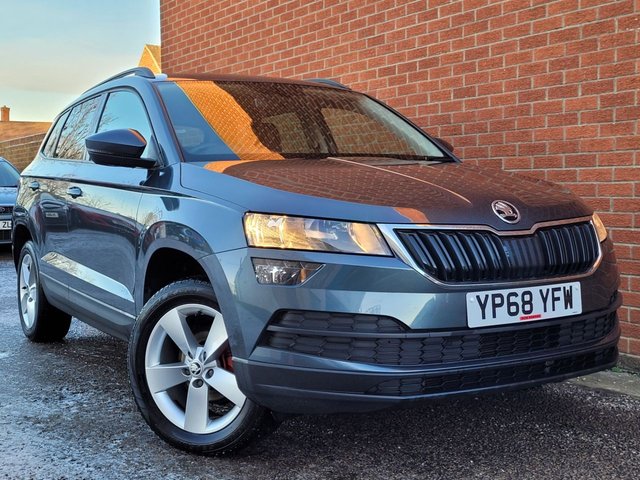 2018 68 Skoda Karoq 1.6 SE TDI DSG 5d 114 BHP