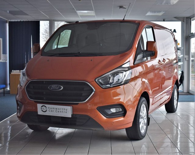 2018 68 Ford Transit Custom 2.0 280 LIMITED P/V L1 H1 129 BHP SWB EURO 6