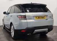 USED 2015 65 LAND ROVER RANGE ROVER SPORT 3.0 SDV6 HSE 5d 306 BHP Striking Aleutian blue, Panoramic glass roof