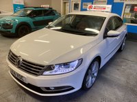 USED 2014 14 VOLKSWAGEN CC 2.0 TDI 175 GT  DSG STUNNING LEATHER  INTERIOR